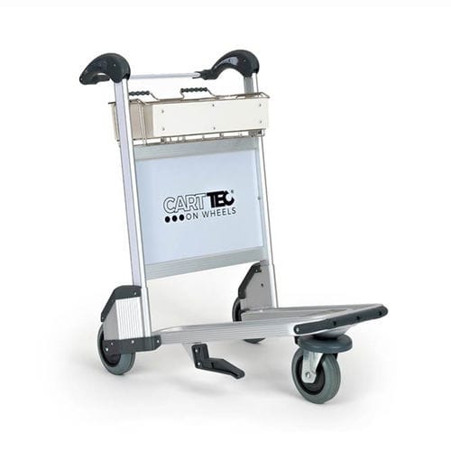 Багажная тележка для терминала аэропорта - CRETE - Cart Technology S.L - 4-колесная / открытая / для пассажиров