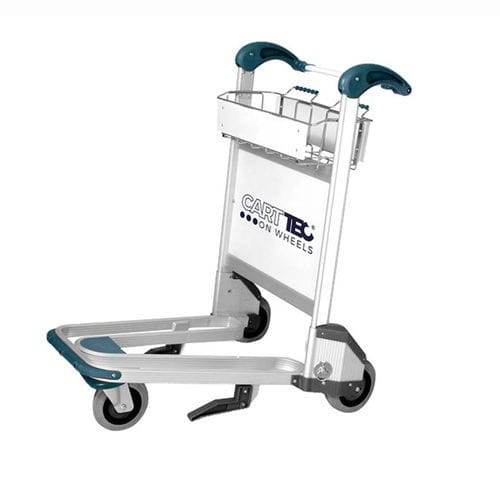 Багажная тележка для терминала аэропорта - MALTA - Cart Technology S.L - 3-колесная / открытая / для пассажиров