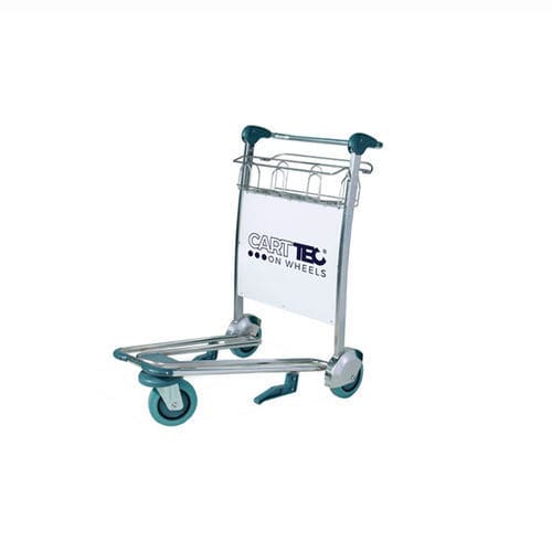 Багажная тележка для терминала аэропорта - BRAC - Cart Technology S.L - 3-колесная / открытая / для пассажиров