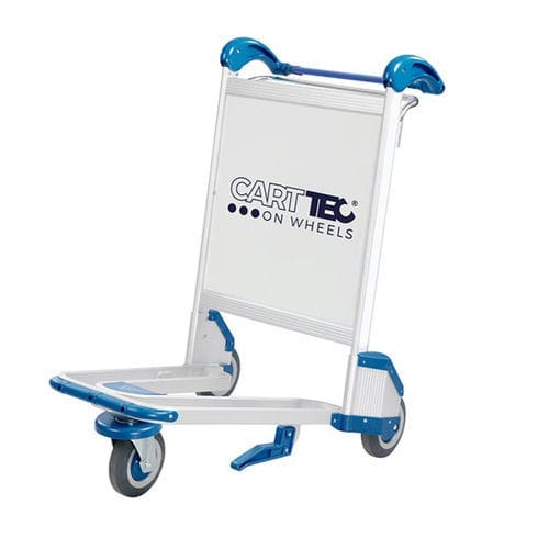 Багажная тележка для терминала аэропорта - MIKONOS - Cart Technology S.L - 3-колесная / открытая / из алюминия