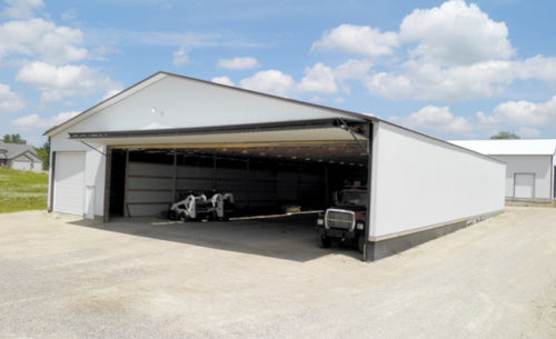 Раздвижной ворота для ангара - Bi-Fold  - HI-FOLD DOOR CORPORATION - складной / автоматический