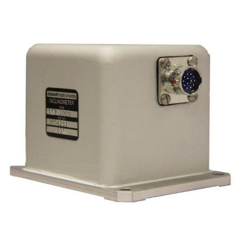 Датчик наклона 2 оси - LCF-2000 Series - Jewell Instruments - аналоговый / для пассажирского самолета / для авиационно-космической промышленности