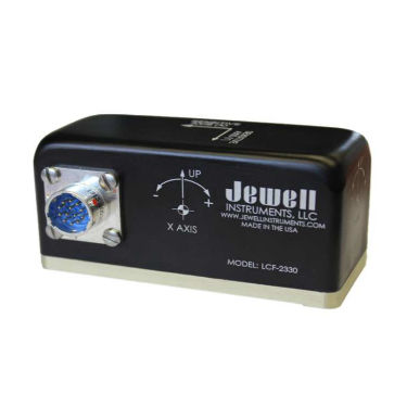 Датчик наклона 2 оси - LCF-2330 Series - Jewell Instruments - Vdc / для пассажирского самолета / для авиационно-космической промышленности