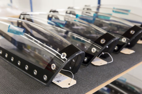 Оптика для навигационных огней для легкого самолета - PLEXIGLAS® - PLEXIWEISS GMBH - для пассажирского самолета / акриловая / поликарбонат