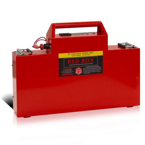 Пусковой агрегат с питанием от аккумулятора - RB80A - RED BOX INTERNATIONAL LTD. - фиксированный / для самолета / свинцовый