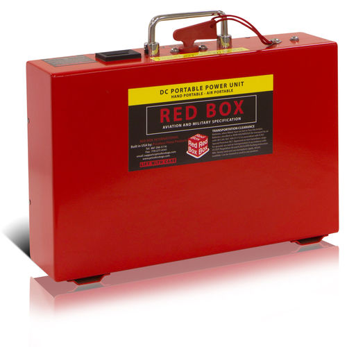 Пусковой агрегат с питанием от аккумулятора - RB25A - RED BOX INTERNATIONAL LTD. - фиксированный / для самолета / DC