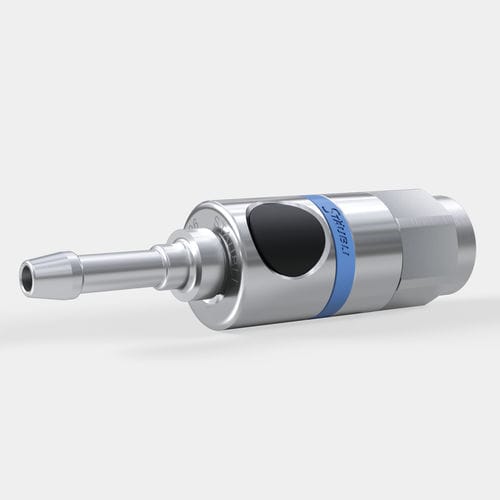 Быстрое соединение - RCS series - STÄUBLI Connectors - прямое / для сжатого воздуха / из нержавеющей стали