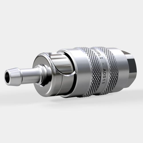 Быстрое соединение - ADS series - STÄUBLI Connectors - прямое / для сжатого воздуха / из нержавеющей стали