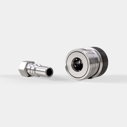 Быстрое соединение - RTD series - STÄUBLI Connectors - прямое / для сжатого воздуха / из нержавеющей стали