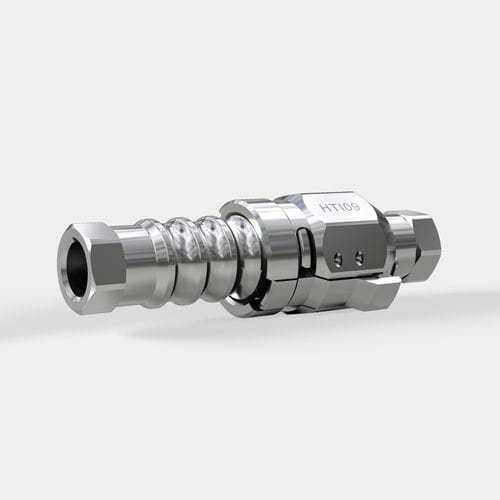 Быстрое соединение - HTI series - STÄUBLI Connectors - прямое / воздух и газ / из нержавеющей стали