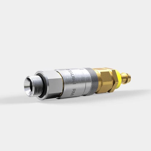 Быстрое соединение - RMI series - STÄUBLI Connectors - изогнутое / для холодной воды / для горячей воды