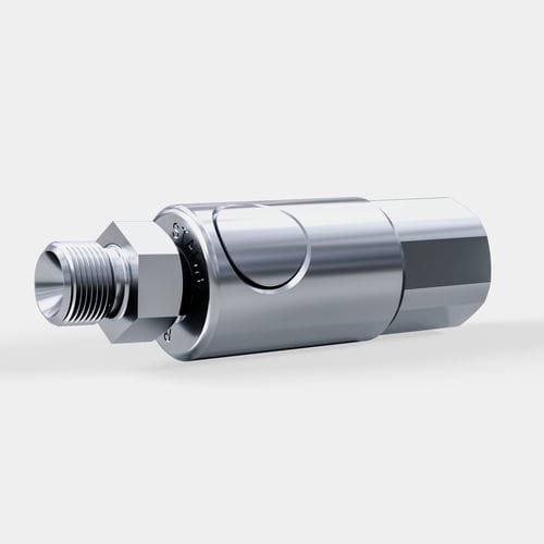 Быстрое соединение - RBE series - STÄUBLI Connectors - прямое / воздух и газ / из ПТФЭ