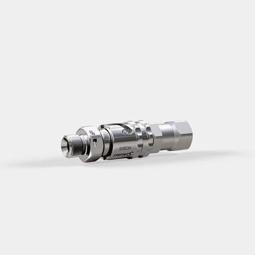 Быстрое соединение - HCB series - STÄUBLI Connectors - прямое / воздух и газ / гидравлическое