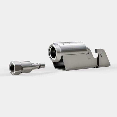Быстрое соединение - BRW series - STÄUBLI Connectors - прямое / для газа / из нержавеющей стали