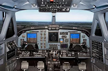 Симулятор полета на самолете - Fidelity Flight Simulation, Inc. - тренировочный / в форме кокпита