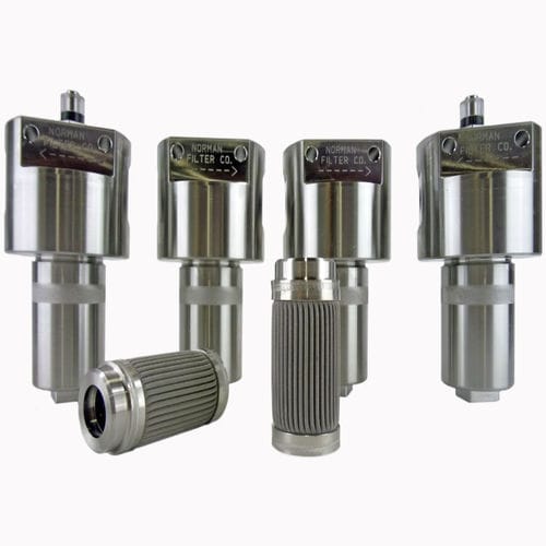 Фильтр для масла - U-115 Series - Norman filter Company - для газа / из металлической сетки