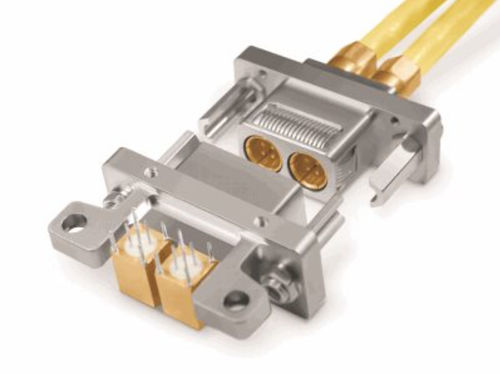 Коннектор для передачи данных - Smiths Connectors - гибридный / для летательного аппарата / D-sub