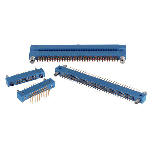 Коннектор для электронной карты - KN series - Smiths Connectors - для летательного аппарата / прямоугольный / прямой