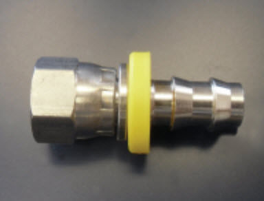 Вставное соединение - 150FSXSS-04-04 - Aerocom Specialty Fittings, Inc. - прямое / гидравлическое / из нержавеющей стали
