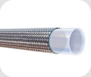 Гидравлический гибкий шланг - ATSB14 series  - Aerocom Specialty Fittings, Inc. - из нержавеющей стали / из стекла / из ПТФЭ