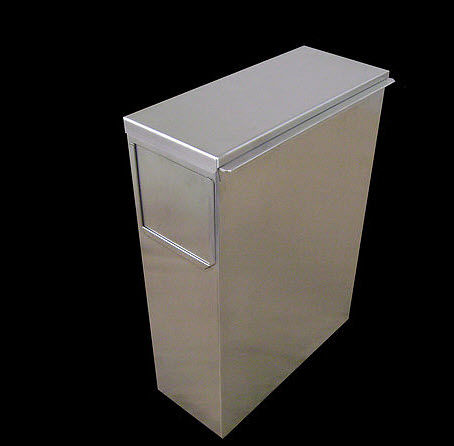 Мусорный контейнер для салона самолета - Bradbury Sheet Metal - напольный / с сортировкой