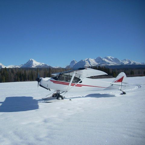 Лыжи для легкого самолета - Airglas