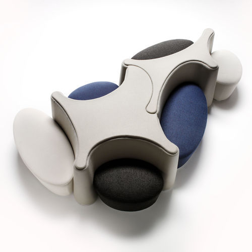 Модульный диван - DNA 6 - Altek Italia Design Srl - для аэропорта / компактный / круглый