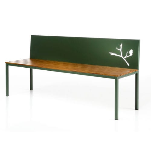 Скамейка для аэропорта - BIRDY - Altek Italia Design Srl - из металла
