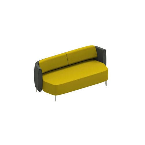 Диван для бизнес-зала аэропорта - AIRWAVE 25 - Altek Italia Design Srl - из губки / из искусственной кожи / из фанеры