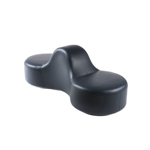 Скамейка для аэропорта - MOLECOLA 2 - Altek Italia Design Srl - из кожи / из дерева