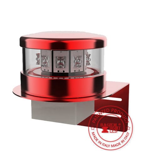 Веха положения - BGL-LHBØØØØ series - Baglem Srl - для аэропорта / LED / белая