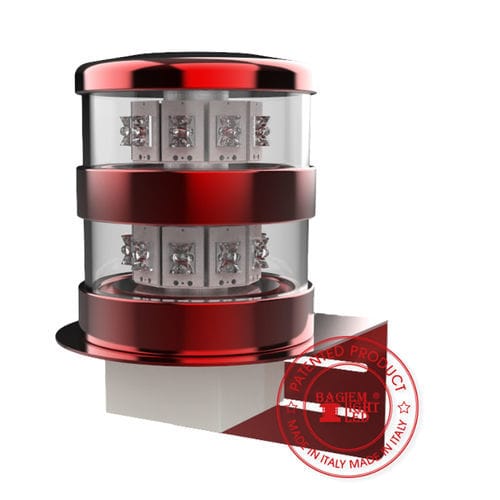 Веха положения - BGL-LHBØØØ series - Baglem Srl - для аэропорта / LED / белая