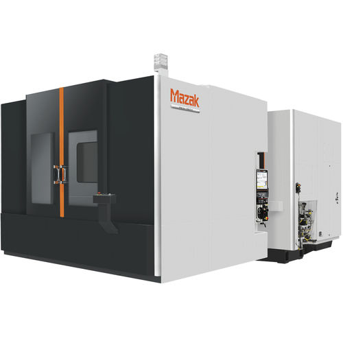 Обрабатывающий центр 3 оси - MEGA 8800 - MAZAK - горизонтальный / для авиационно-космической промышленности / ЧПУ