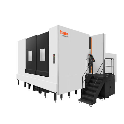 Обрабатывающий центр 4 оси - HCN-16800QS - MAZAK - горизонтальный / для авиационно-космической промышленности / ЧПУ