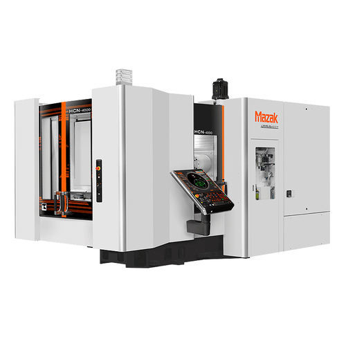 Обрабатывающий центр 3 оси - HCN-4000 - MAZAK - горизонтальный / для аэронавтики / для тяжелых работ