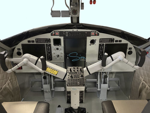 Симулятор полета - DHC6-400 - iSim Ltd - тренировочный / с закрытым кокпитом