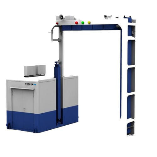 Сканер для грузовика - FS6000 - DETEKTIN - Revendeur exclusif de NUCTECH - для контейнера / для контроля / с рентгеновским излучением