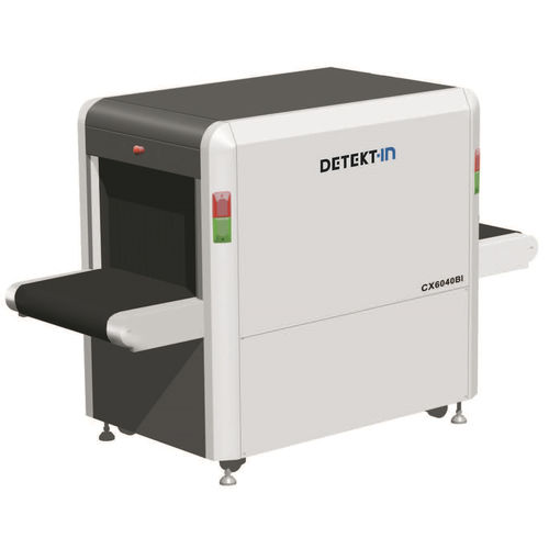 Сканер для багажа - CX6040BI - DETEKTIN - Revendeur exclusif de NUCTECH - для аэропорта / с рентгеновским излучением / с конвейером