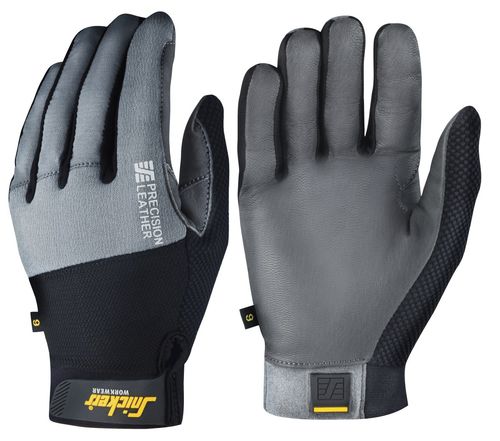 Перчатки для рабочего на взлетно-посадочной полосе - 9573 - Snickers Workwear AB - с ладонью из кожи