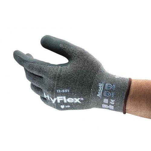 Перчатки для рабочего на взлетно-посадочной полосе - HyFlex® 11-531 11-537 11-539 - Ansell healthcare Europe NV - антистатическая