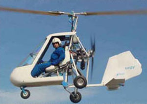 Одноместный автожир - Vortex - Sport Copter - четырехтактный двигатель / с открытой кабиной пилота