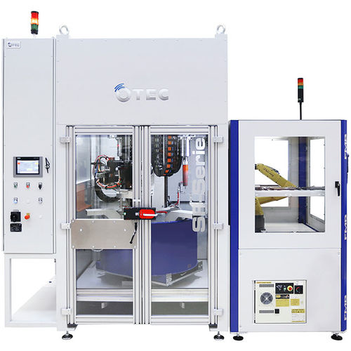 Виброгалтовочная машина с непрерывным режимом - SF series - OTEC Präzisionsfinish GmbH - для галтовки / полировальный станок / углового стеллажа