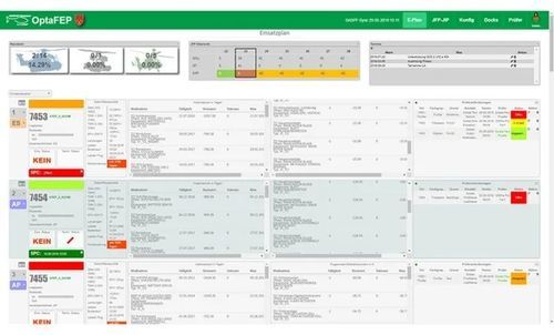 Программное обеспечение ERP - OPTARION OptaFEP - HENSOLDT - для планирования / для управления флотом / для наблюдения