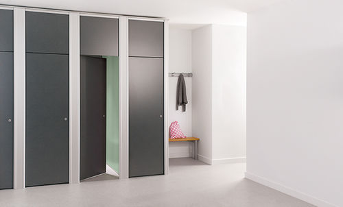 Кабинка для туалета для аэропорта - Centurion Full Height - Venesta - из ламината / из алюминия