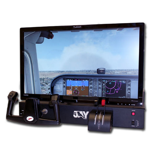 Симулятор полета - JAY VELOCITY - Redbird Flight Simulations - тренировочный / в форме кокпита / для компьютера