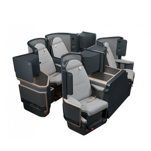 Сидение для салона самолета - OPTIMA - Safran Seats - для бизнес-класса / с подлокотниками / со столом