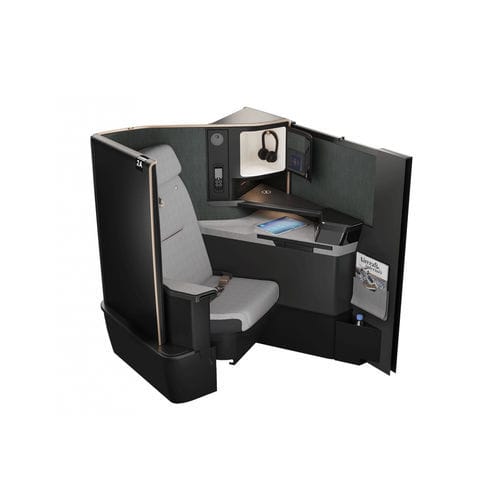 Сидение для салона самолета - VERSA - Safran Seats - для бизнес-класса / с подлокотниками / со столом