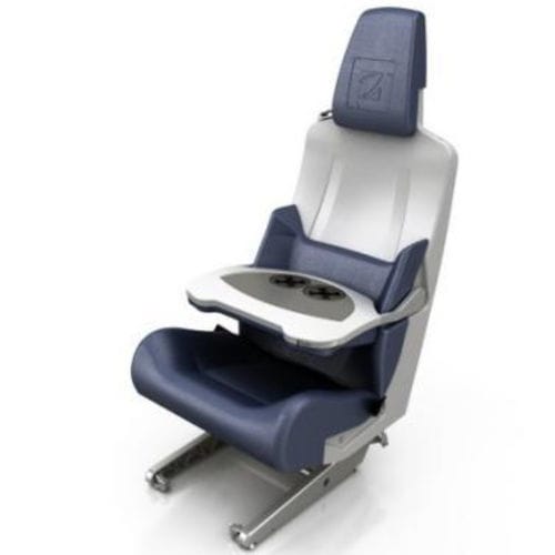 Сидение для салона самолета - VTOL - Safran Seats - для экипажа / со столом