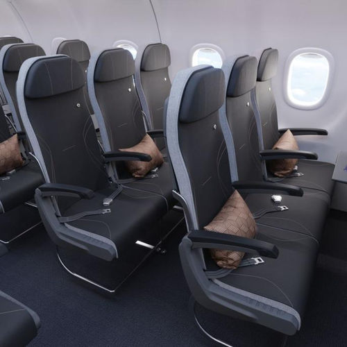 Сидение для салона самолета - Z200 - Safran Seats - для эконом-класса / с подлокотниками / со столом
