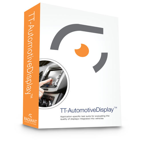 Испытательная библиотека программ - TT-AutomotiveDisplay™ - RADIANT VISION SYSTEMS - для программирования / для измерений / с оптическим излучением искрового разряда